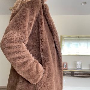 Brown Fur Coat- Sebby Collection